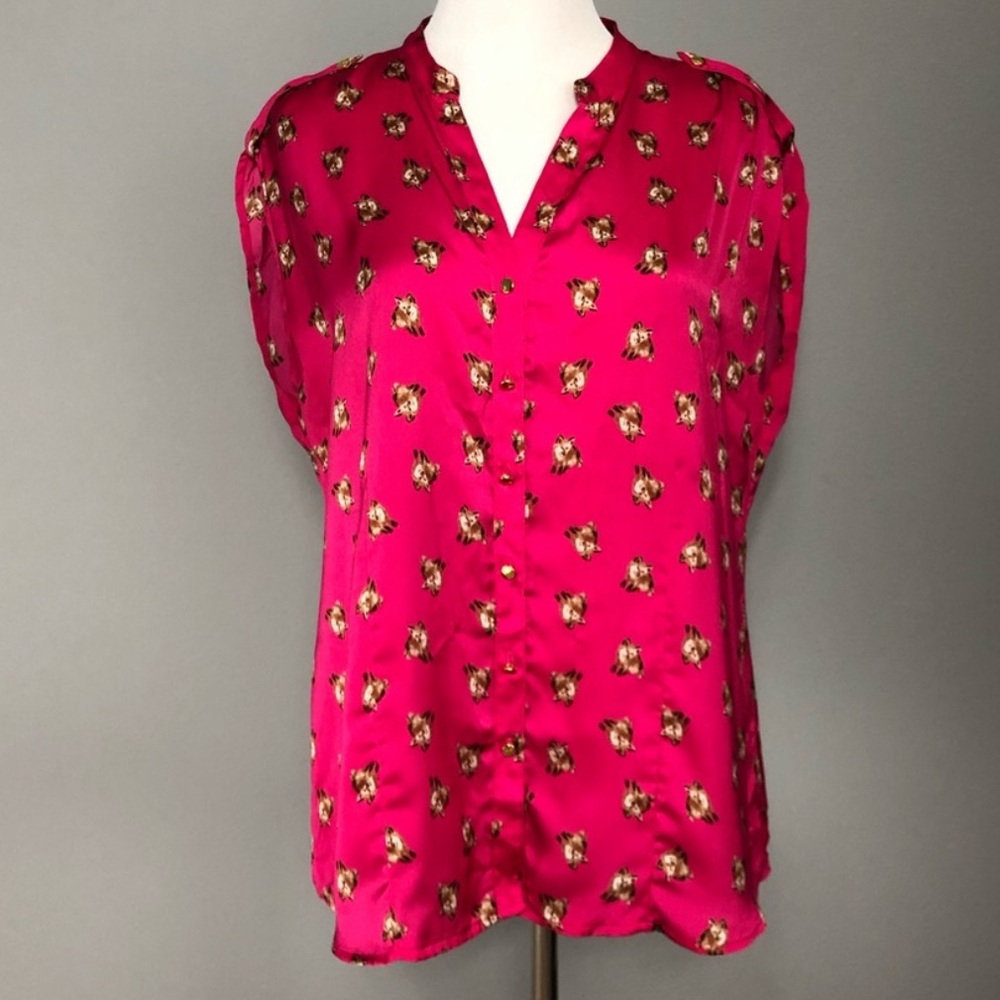 Cynthia Rowely Fox 🦊 print top